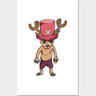 tony tony chopper Posters and Art